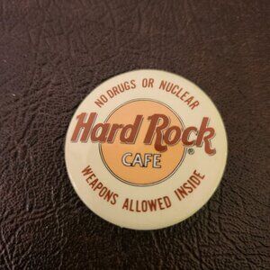 Vintage Hard Roak Cafe Button
